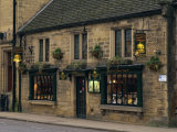 Old Original Bakewell Pudding Shop, Bakewell, Derbyshire, England, UK Photographie par Pearl Bucknall