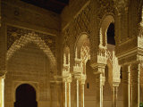 Court of the Lions in the Alhambra Palace in Granada, Andalucia, Spain Photographic Print by Michael Busselle