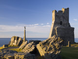 Porth Newydd on Castle Point, Aberystwyth, Ceredigion, Dyfed, Wales, UK Photographie par Pearl Bucknall