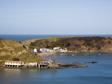 Porth Dinllaen Village of White Cottages, Lleyn Peninsula, Morfa Nefyn, Gwynedd, North Wales, UK Photographie par Pearl Bucknall
