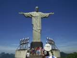 Christ the Redeemer Statue, Corcovado Mountain, Rio De Janeiro, Brazil, South America Impressão fotográfica por Charles Bowman Christ the Redeemer Statue, Corcovado Mountain, Rio De Janeiro, Brazil, South America Impressão fotográfica por Charles Bowman