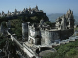 Jain Temples, Palitana, Gujarat State, India Photographic Print by Gina Corrigan
