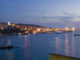 Propriano at Dusk, Valinco Region, Corsica, France, Mediterranean, Europe Fotografisk trykk av Mark Banks Propriano at Dusk, Valinco Region, Corsica, France, Mediterranean, Europe Fotografisk trykk av Mark Banks