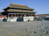 Civil Building in the Forbidden City in Beijing, China Photographic Print by Gina Corrigan