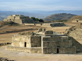 Observatory and System 4 at Monte Alban, 200 BC to 800 AD, Oaxaca State, Mexico Photographic Print by Gina Corrigan
