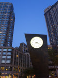 Timesculpture by Artist Philip Johnson, at Lincoln Center, Manhattan, New York City, New York, USA Photographic Print by Richard Cummins