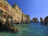 Rock Arches and Cliffs at Ponte Da Piedade Near Lagos, Algarve, Portugal, Europe Fotografiskt tryck av Neale Clarke Rock Arches and Cliffs at Ponte Da Piedade Near Lagos, Algarve, Portugal, Europe Fotografiskt tryck av Neale Clarke