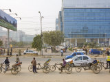 Gurgaon, Hi-Tech Center 50Km from Delhi, Haryana State, India Photographic Print by Marco Cristofori