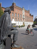 Roedhus, Hans Christian Andersen Statue, Odense, Funen, Denmark, Scandinavia, Europe Photographic Print by Marco Cristofori