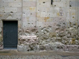 Signs of the Civil War in Sant Felip Neri Square, Gothic Quarter, Barcelona, Catalonia, Spain Photographic Print by Marco Cristofori