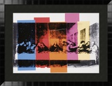 Detail of the Last Supper, c.1986 Print by Andy Warhol