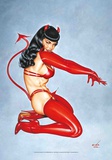 Bettie Page - Red Devil Posters
