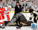 Mario Lemieux Ceremonial Puck Drop Game Three of the 2009 NHL Stanley Cup Finals Photo