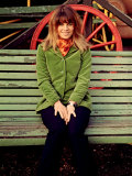 Julie Christie on the Set of Far from the Madding Crowd, 1967 Print