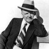 W.C. Fields Outside His Home in Bel-Air, Early-Mid 1930s Photographic Print