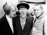 The Three Stooges, Larry Fine, Moe Howard, Curly Howard, c.1943 Prints