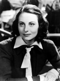 Portrait of Michele Morgan Poster