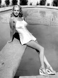 A Gentleman at Heart, Carole Landis, Between Scenes, 1942 Lámina A Gentleman at Heart, Carole Landis, Between Scenes, 1942 Lámina