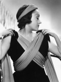 Gloria Swanson, 1937 Print by Clarence Sinclair Bull