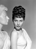 One Touch of Venus, Ava Gardner, Portrait with Greek Statue, 1948 Prints