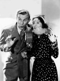 George Burns and Gracie Allen Recording a NBC Radio Show, 1937 Prints