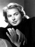 Portrait of Ingrid Bergman Kunstdruck