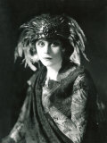Theda Bara in the Broadway Show the Blue Flame, 1920 Poster
