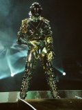 Michael Jackson on Stage in Prague, September 8, 1996 Fotografie-Druck