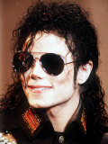 Michael Jackson Wearing Sunglasses, c.1990 Fotografie-Druck