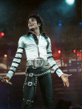 Michael Jackson Seen Here in Concert at Roundhay Park. 29th July 1988 Photographie
