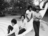 The Jackson Five at Home in Los Angeles, February 23, 1973 Photographie