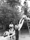 The Jackson Five at Home in Los Angeles, February 23, 1973 Photographie