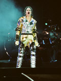Michael Jackson on Stage in Prague, September 8, 1996 Photographie