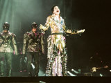 Michael Jackson on Stage in Prague, September 8, 1996 Fotografie-Druck