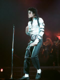 Michael Jackson in Concert at Wembley, July 22, 1988 Fotografisk tryk