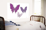 Purple Butterfly Vægplakat af Avalisa Purple Butterfly Vægplakat af Avalisa