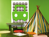 Green Auto Mural por Avalisa