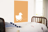 Orange Ducky Reproduction murale géante par Avalisa 