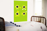 Green Eyes Wall Mural by Avalisa 