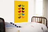 Yellow Kiss Mural por Avalisa Yellow Kiss Mural por Avalisa