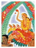 The Hawaiian Celebration Affiches par Frank MacIntosh