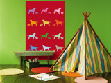 Red Rainbow Labs Mural por Avalisa Red Rainbow Labs Mural por Avalisa