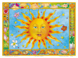 Sun and Moon Prints by Cora Yee