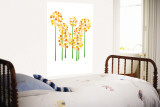 Orange Allium Wall Mural by Avalisa 