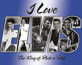 Elvis Love Tin Sign