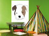 Bulldog Reproduction murale géante par Avalisa 