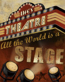 Life's Theatre Posters by Conrad Knutsen