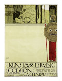 First Exhibition after the Secession Poster par Gustav Klimt