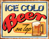 Ice Cold Beer - Metal Tabela Ice Cold Beer - Metal Tabela