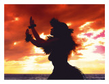 Hula Sunset Lámina giclée por Randy Jay Braun Hula Sunset Lámina giclée por Randy Jay Braun